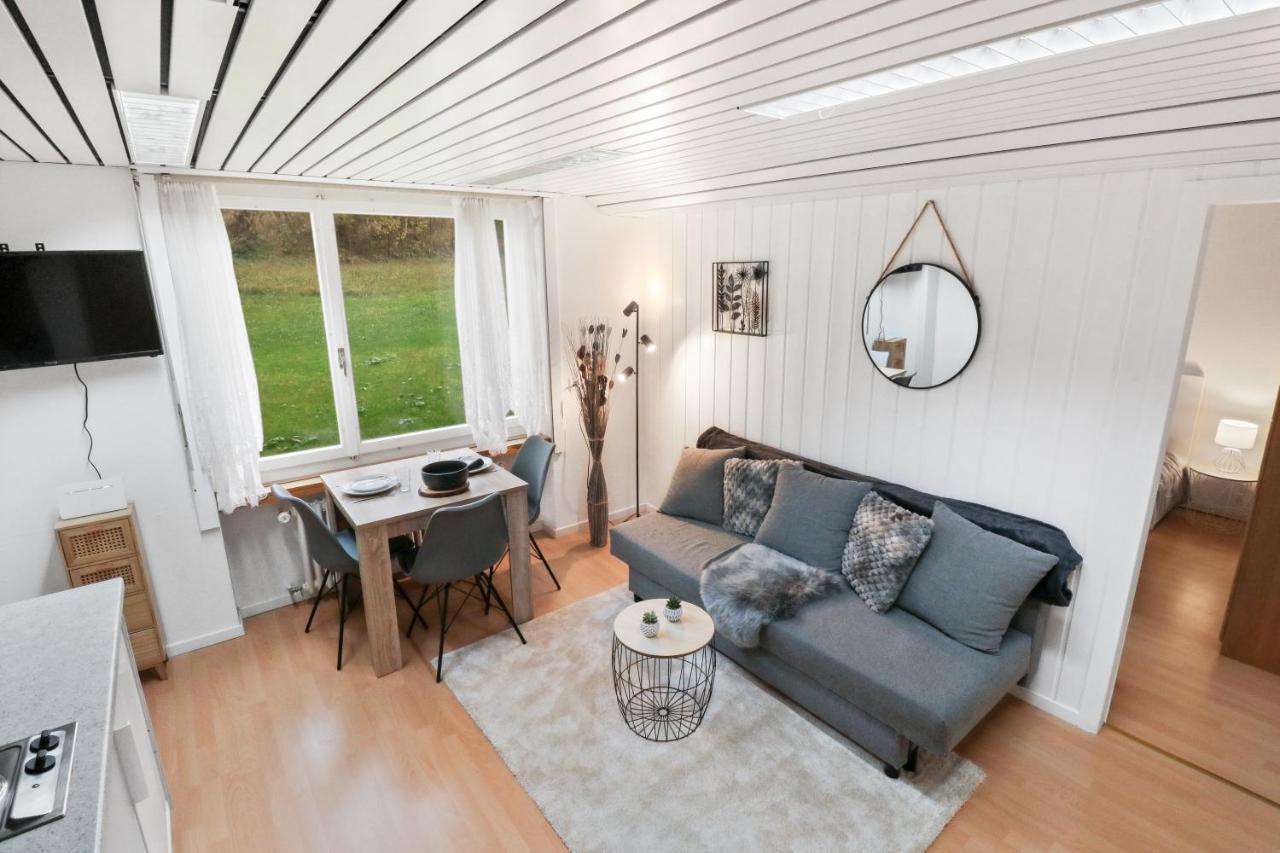 Appartement Confortable Avec Un Sauna Лойкербад Екстериор снимка