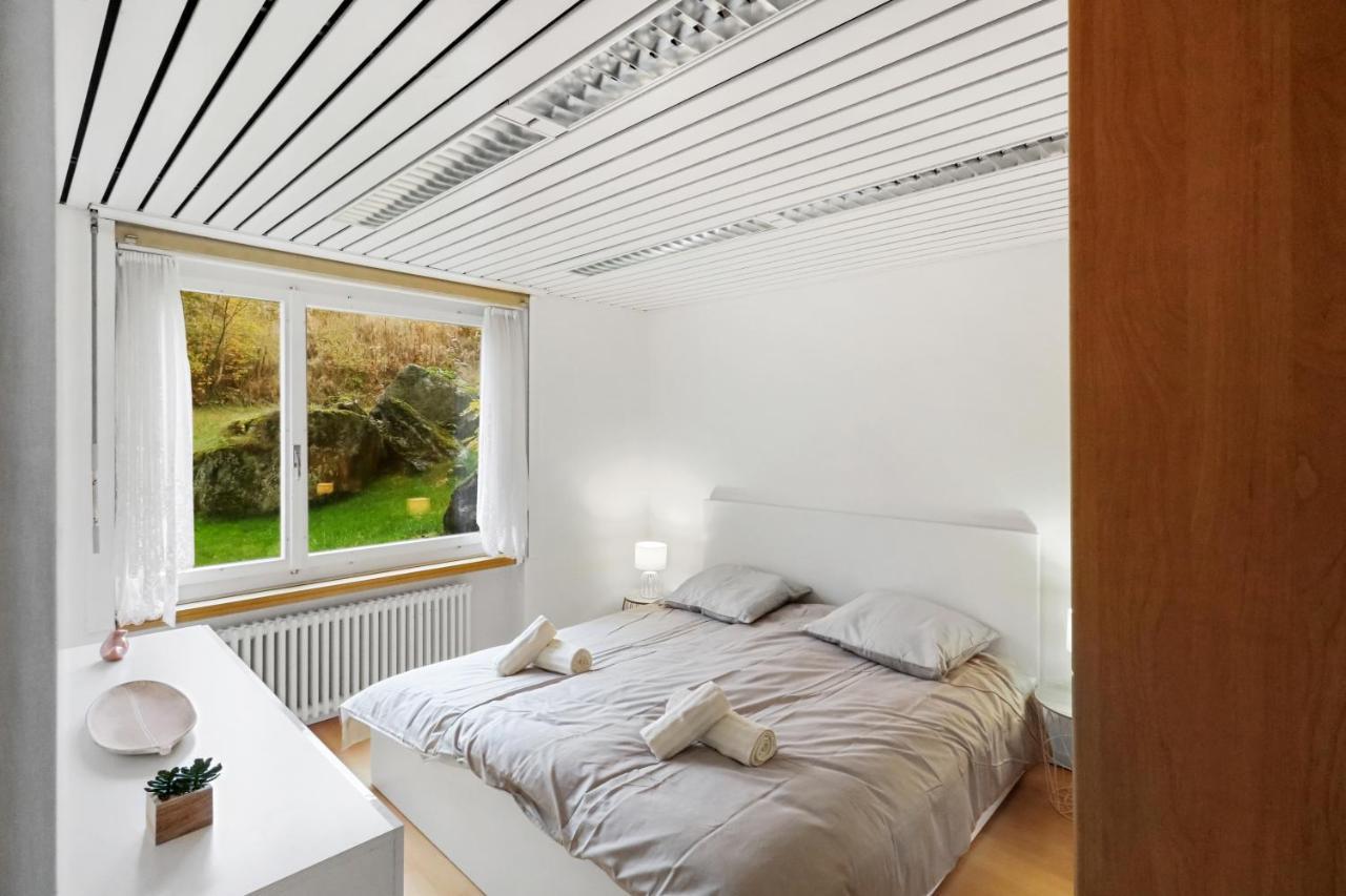 Appartement Confortable Avec Un Sauna Лойкербад Екстериор снимка