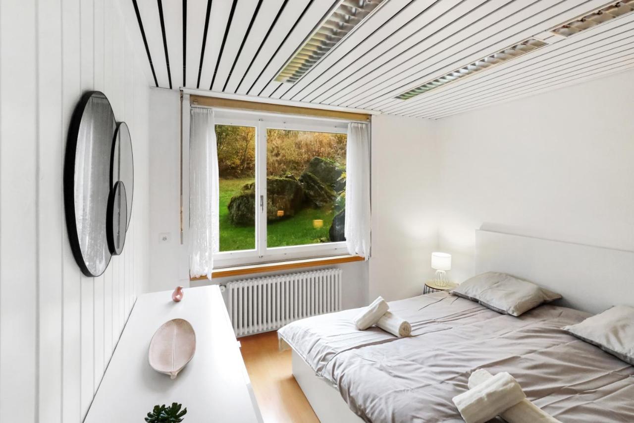 Appartement Confortable Avec Un Sauna Лойкербад Екстериор снимка