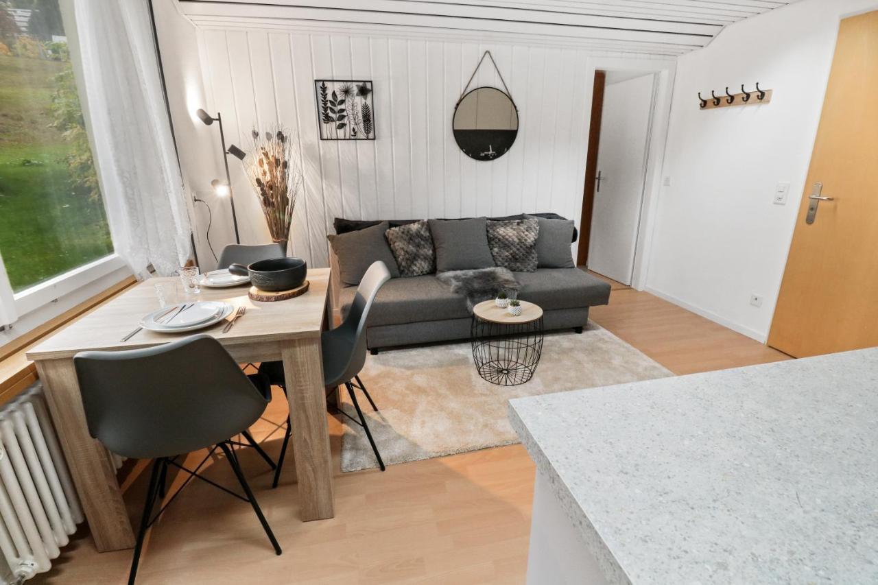 Appartement Confortable Avec Un Sauna Лойкербад Екстериор снимка
